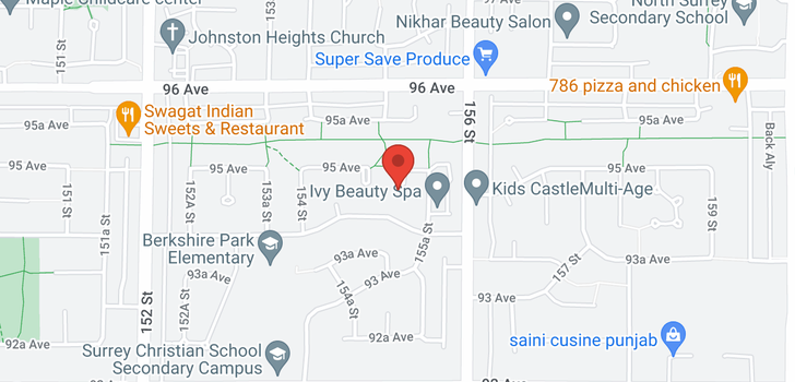 map of 15522 95 AVENUE